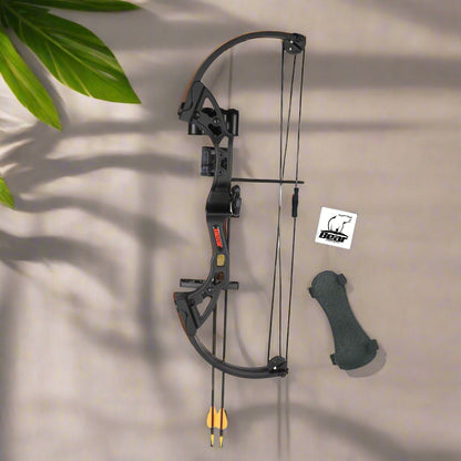 BEAR ARCHERY - BRAVE BOW SET - BLACK RIGHT